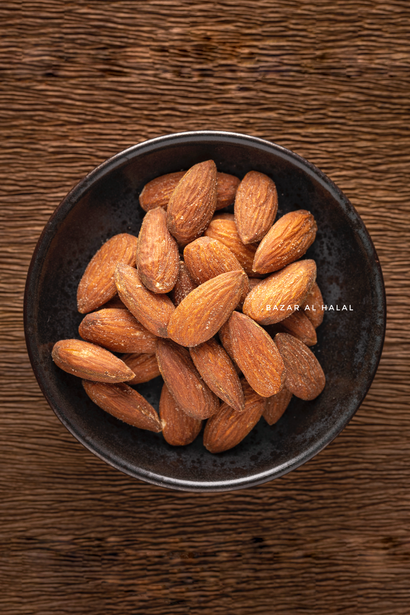 Delicious Organic Roasted & Salted Almonds - Premium & Pure