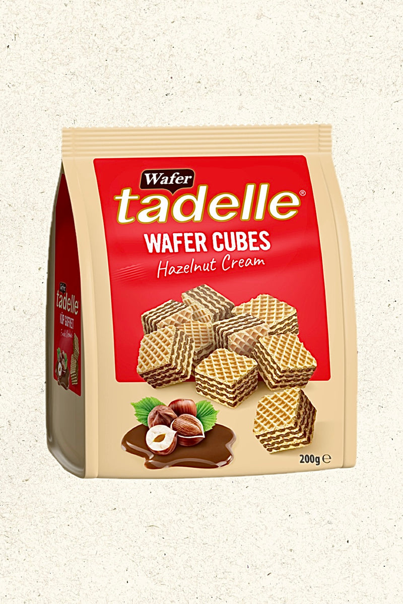 3 Pack Tadelle Wafer Cubes - Hazelnut Cream