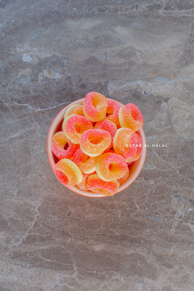 Halal Gummy - Peach Rings