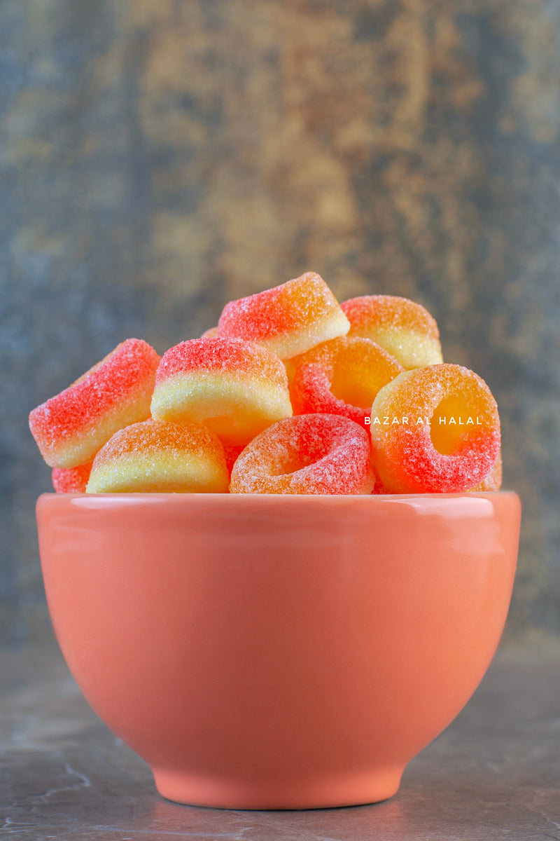 Halal Gummy - Peach Rings