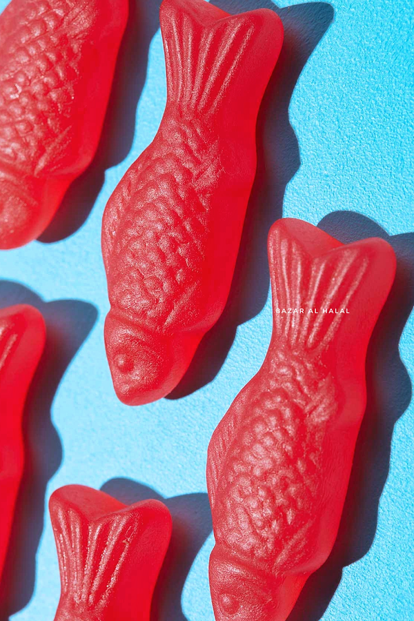 Halal Gummy Candy- Red Fish