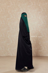 Emerald Green Single Layer Niqab - Super Breathable & Comfy