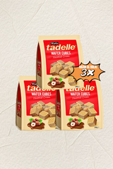 3 Pack Tadelle Wafer Cubes - Hazelnut Cream