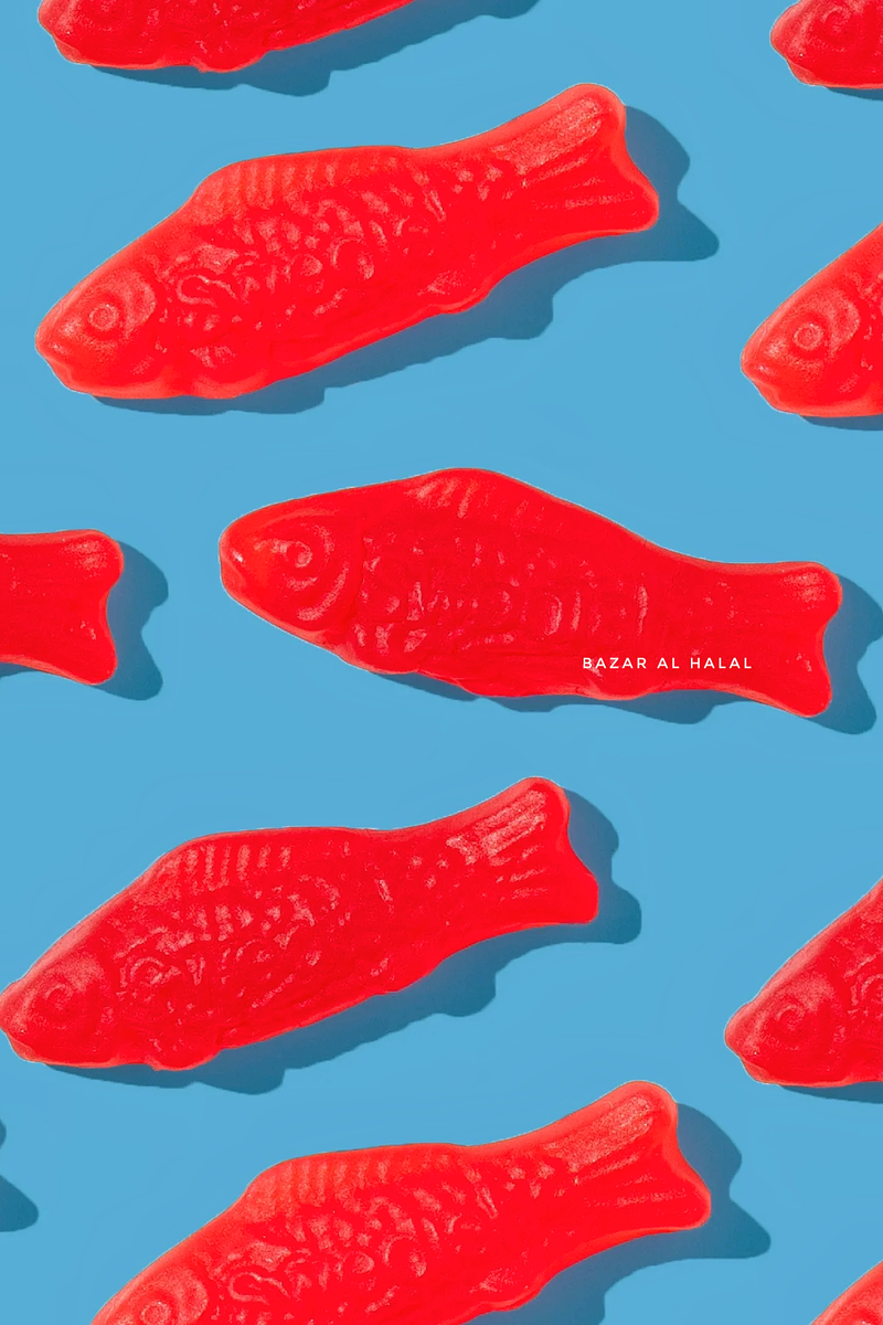 Halal Gummy Candy- Red Fish