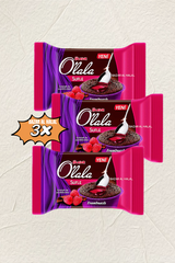 3 Pack Ulker Olala Delicious Raspberry Chocolate Soufflé Cake