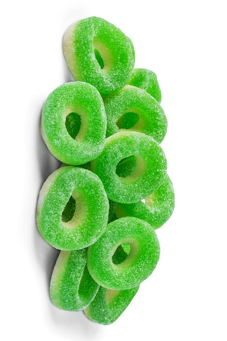 Halal Gummy - Sour Apple Rings