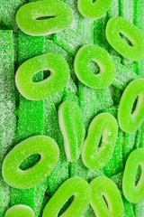 Halal Gummy - Sour Apple Rings